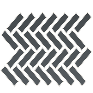 Picture of Daltile - Color Wheel Mosaic Herringbone Matte Chalkboard