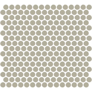 Picture of Daltile - Color Wheel Mosaic Penny Round Architectural Gray