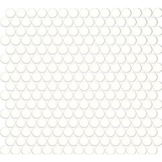 Picture of Daltile - Color Wheel Mosaic Penny Round Arctic White
