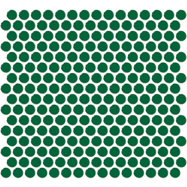 Picture of Daltile - Color Wheel Mosaic Penny Round Emerald