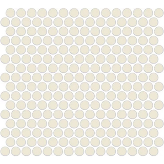 Picture of Daltile - Color Wheel Mosaic Penny Round Matte Biscuit