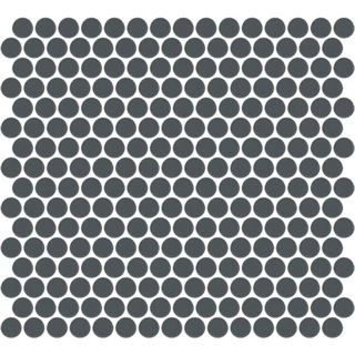 Picture of Daltile - Color Wheel Mosaic Penny Round Matte Chalkboard