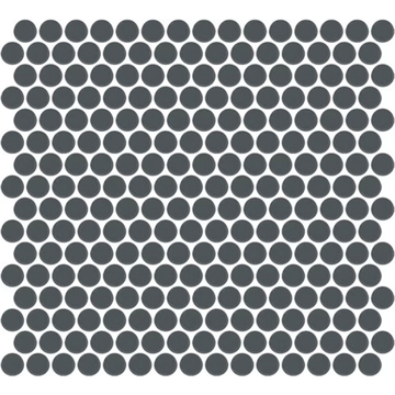 Picture of Daltile - Color Wheel Mosaic Penny Round Matte Chalkboard