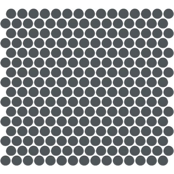 Picture of Daltile - Color Wheel Mosaic Penny Round Matte Chalkboard