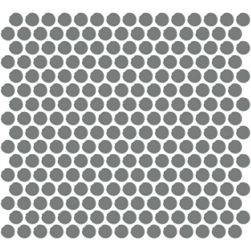 Picture of Daltile - Color Wheel Mosaic Penny Round Suede Gray
