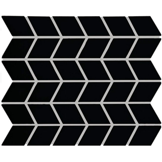Picture of Daltile - Color Wheel Retro Chevron Matte Black