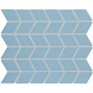 Picture of Daltile - Color Wheel Retro Chevron Waterfall Glossy