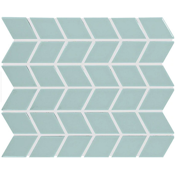 Picture of Daltile - Color Wheel Retro Chevron Spa Glossy