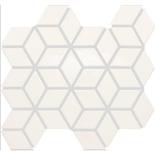 Picture of Daltile - Color Wheel Retro Cube Matte Arctic White