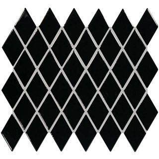 Picture of Daltile - Color Wheel Retro Harlequin Black Glossy