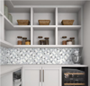 Picture of Daltile - Stone Decorative Accents Baroque Mosaic Gris Et Blanc