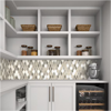 Picture of Daltile - Stone Decorative Accents Lumia Leaf Mosaic Gray