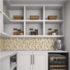 Picture of Daltile - Stone Decorative Accents Raindrop Mosaic Blanc Et Beige