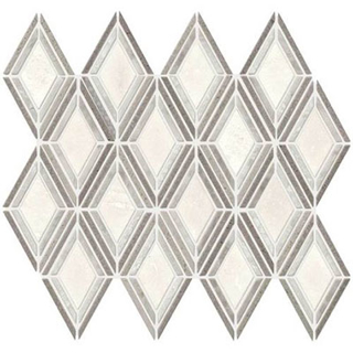 Picture of Daltile - Stone Decorative Accents Argyle Mosaic Blend Gray
