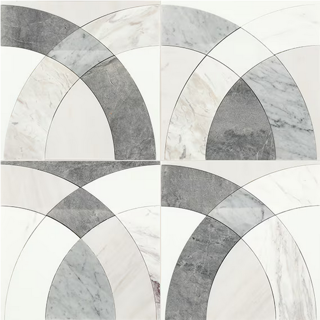 Picture of Daltile - Eclessia Arches Mosaic Pacifica Blend