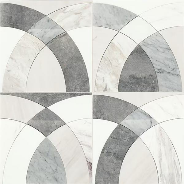 Picture of Daltile - Eclessia Arches Mosaic Pacifica Blend