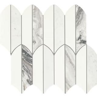 Picture of Daltile - Eclessia Feather Mosaic Volakas Blend