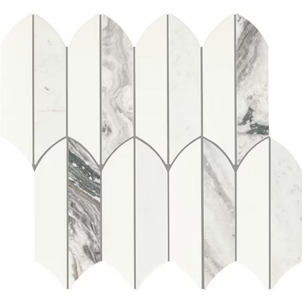 Picture of Daltile - Eclessia Feather Mosaic Volakas Blend