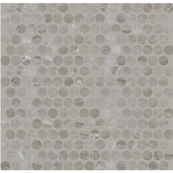 Picture of Daltile - Famed Penny Round Matte Mosaic Fortune