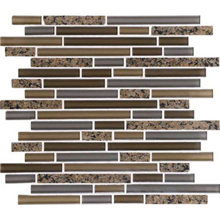 Picture of Daltile - Granite Radiance Random Linear Tropical Brown Blend