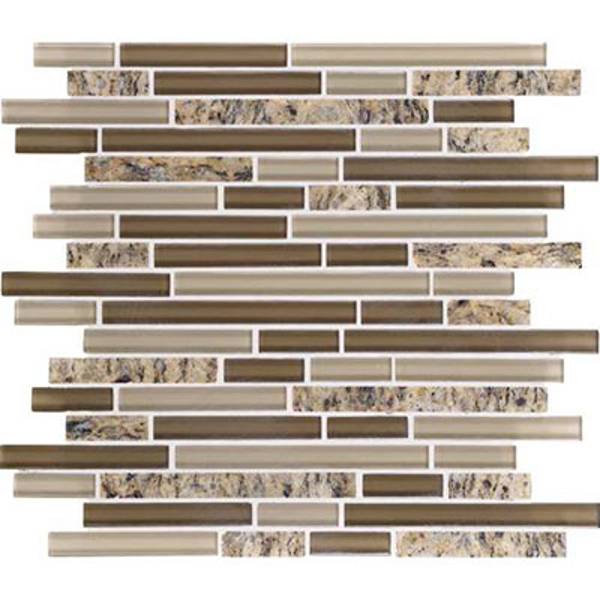 Picture of Daltile - Granite Radiance Random Linear Santa Cecil Blend