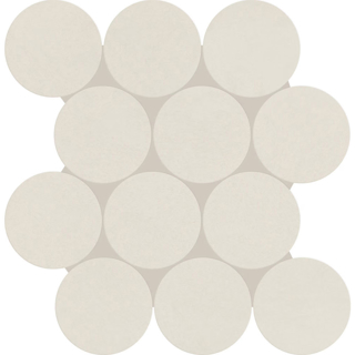 Picture of Daltile - Indoterra Circle Mosaic White Desert