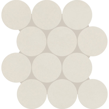 Picture of Daltile - Indoterra Circle Mosaic White Desert