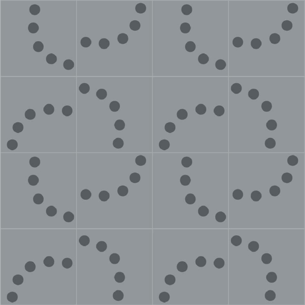 Picture of Bisazza Mosaico - Cementiles Decorations Square Perlas Humo D