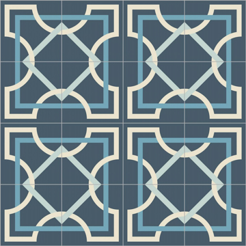 Picture of Bisazza Mosaico - Cementiles Decorations Square Tapis Marino