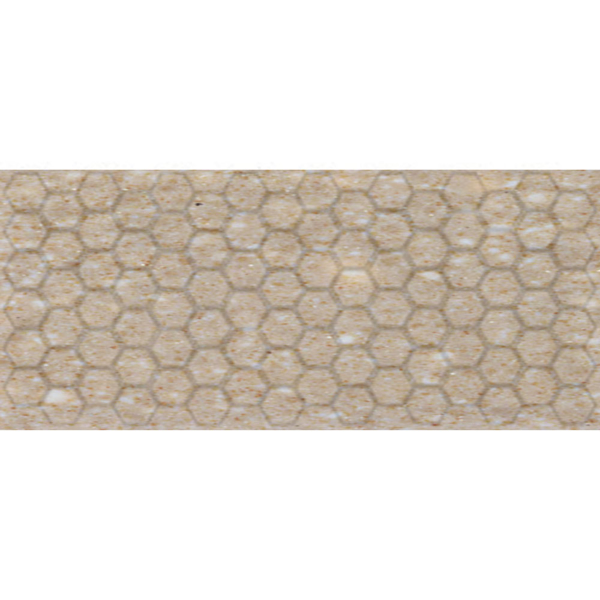 Picture of Daltile - Keystones 2 x 2 Hexagon Mottled Medium Brown