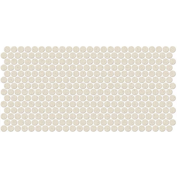 Picture of Daltile - Keystones Penny Round Pepper White