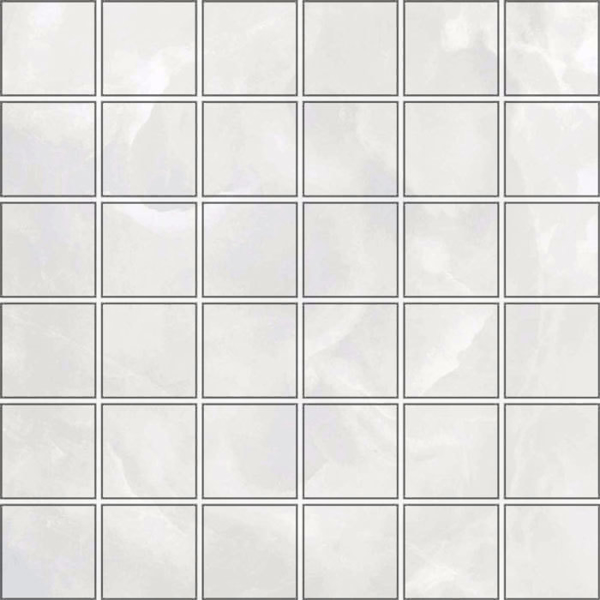 Picture of Stone Peak - Gemma Mosaic 2 x 2 Polished White Onyx