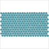 Picture of Daltile - Keystones Organic Peny Rounds Ocean Blue