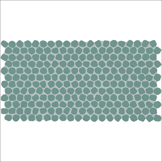 Picture of Daltile - Keystones Organic Peny Rounds Aegean