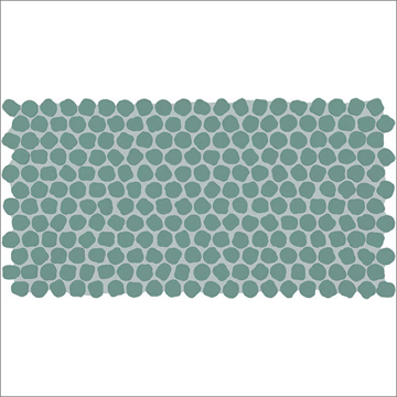 Picture of Daltile - Keystones Organic Peny Rounds Aegean