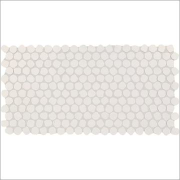Picture of Daltile - Keystones Organic Peny Rounds Arctic White