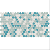 Picture of Daltile - Keystones Organic Peny Rounds Deep Sea Blend