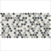 Picture of Daltile - Keystones Organic Peny Rounds White Rock Blend