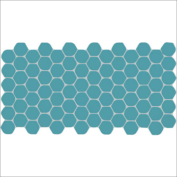 Picture of Daltile - Keystones Organic Hexagon Ocean Blue