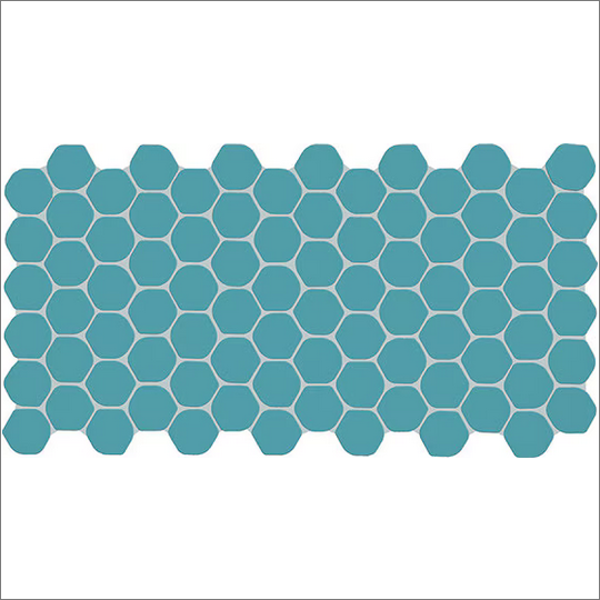 Picture of Daltile - Keystones Organic Hexagon Ocean Blue