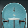 Picture of Daltile - Keystones Organic Hexagon Ocean Blue