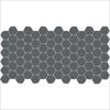 Picture of Daltile - Keystones Organic Hexagon Castlerock