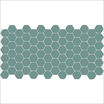 Picture of Daltile - Keystones Organic Hexagon Aegean