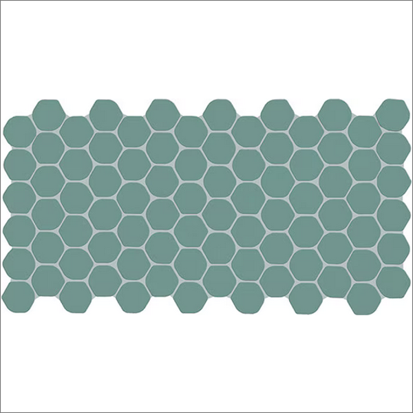 Picture of Daltile - Keystones Organic Hexagon Aegean