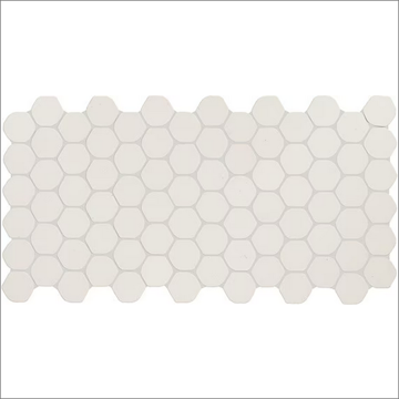 Picture of Daltile - Keystones Organic Hexagon Arctic White