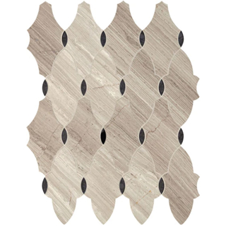 Picture of Daltile - Lavaliere Romantique Chenille Black Antique Mirror