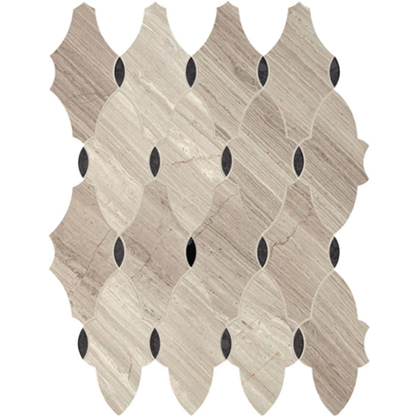 Picture of Daltile - Lavaliere Romantique Chenille Black Antique Mirror
