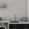 Picture of Daltile - Marble Attache Lavish Chevron Golden Reverie