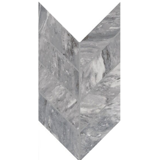 Picture of Daltile - Marble Attache Lavish Chevron Stellar Grey