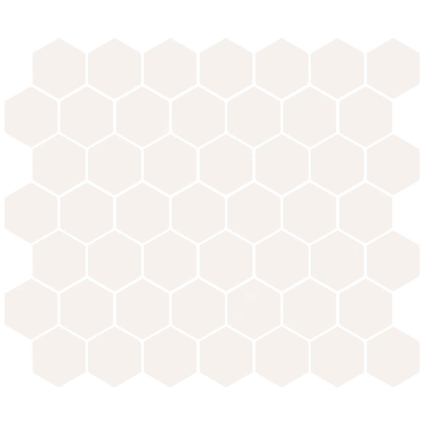 Picture of American Olean - Color Story Mosaic Hexagon Glossy Ice White